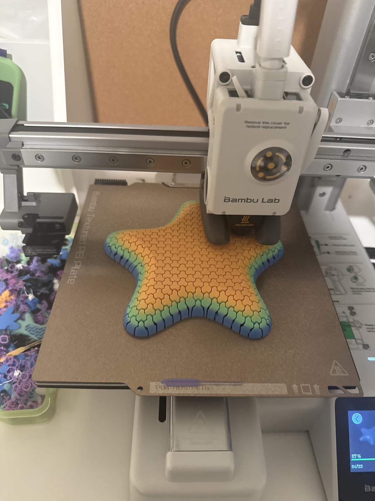 Bambu Lab A1 Mini Combo, A1 Mini 3D Printer & AMS lite, Multi-Color Printing | Beginner-Friendly Ecosystem with MakerWorld Model Library, Multi-Color 3D Printing, High Speed & Precision, Ready to Use, Quiet customer photo 2