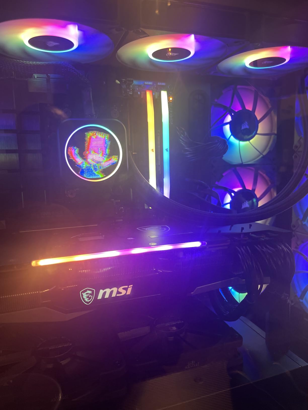 NZXT C1000 Gold ATX 3.1 - Fully Modular Low-Noise PC Gaming Power Supply - 1000 Watts - 80 Plus Gold - 12V-2x6 Connector - Zero Fan Mode - 100% Japanese Capacitors - Black customer photo 1