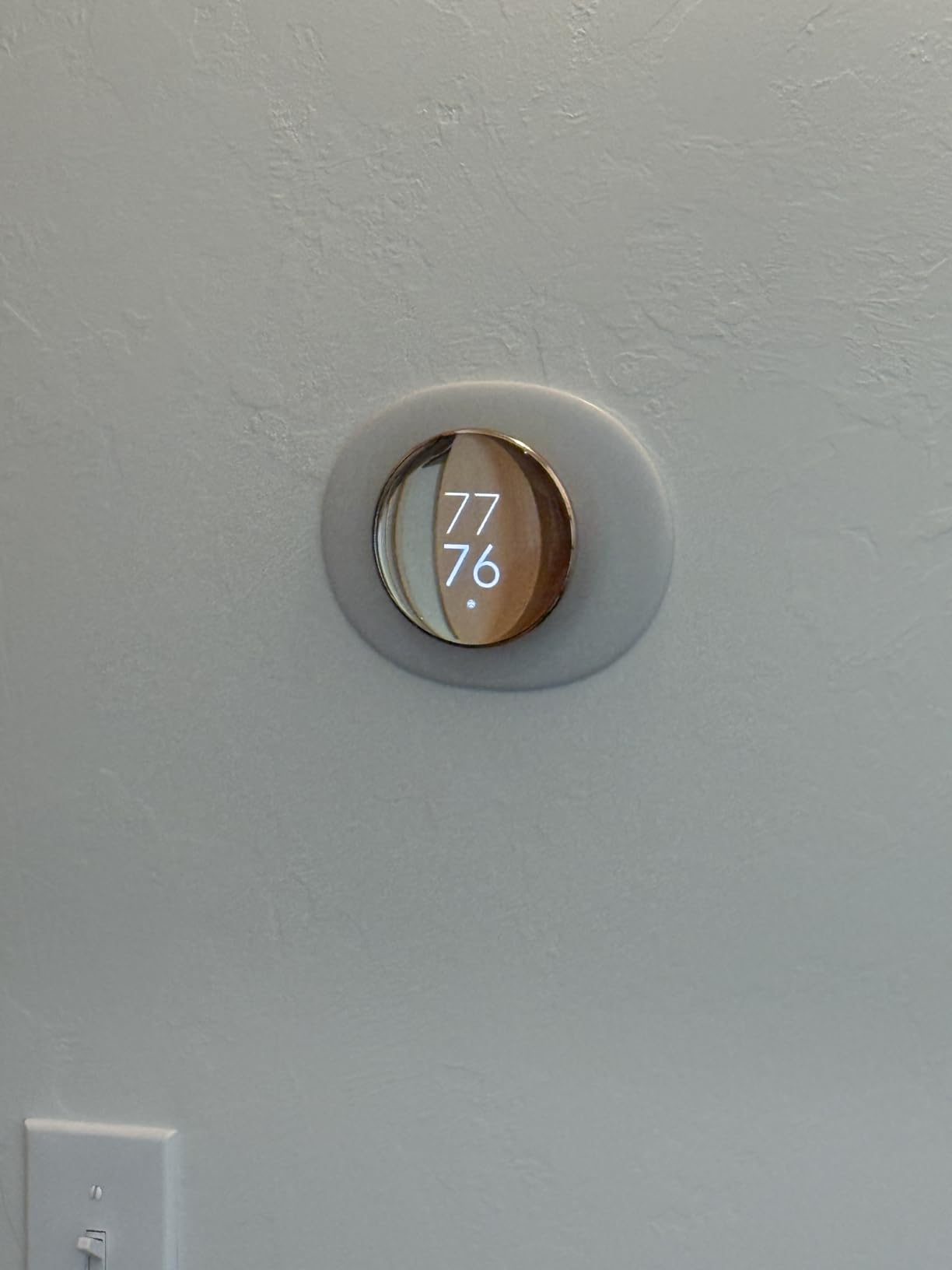 Google Nest Learning Thermostat (4th gen) + Nest Temperature Sensor (2nd gen) - Silver customer photo 1