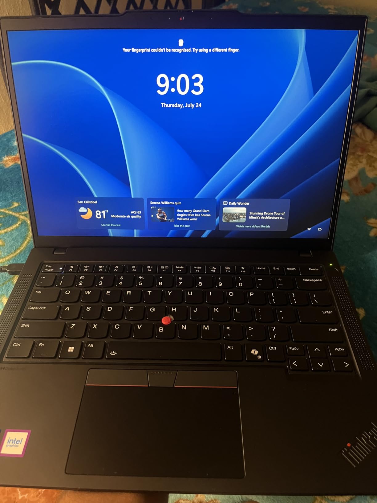 Lenovo ThinkPad T14 Gen 6 Laptop, Intel Ultra 5 225U, 32GB DDR5, 1TB SSD | 14