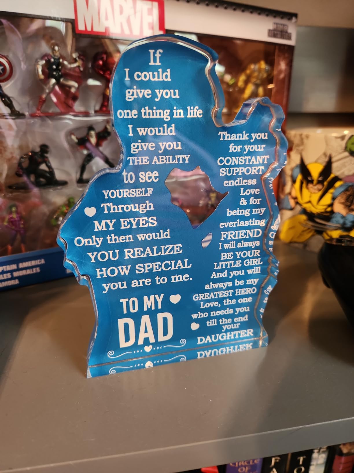 Grandpa Gifts from Granddaughter Birthday Gifts Idea for Grandfather from Granddaughter Best Grandpa Ever Acrylic Plaque Sign customer photo 2