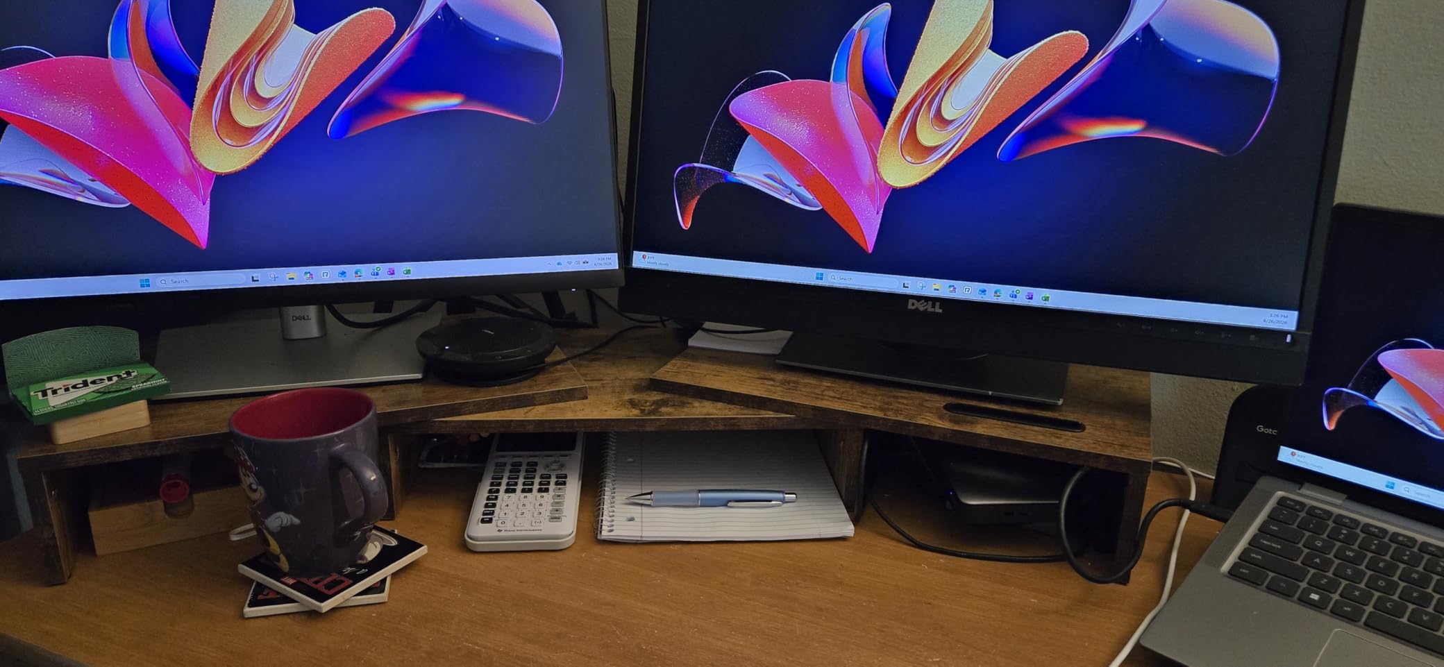 BONTEC Dual Monitor Stand customer photo 2