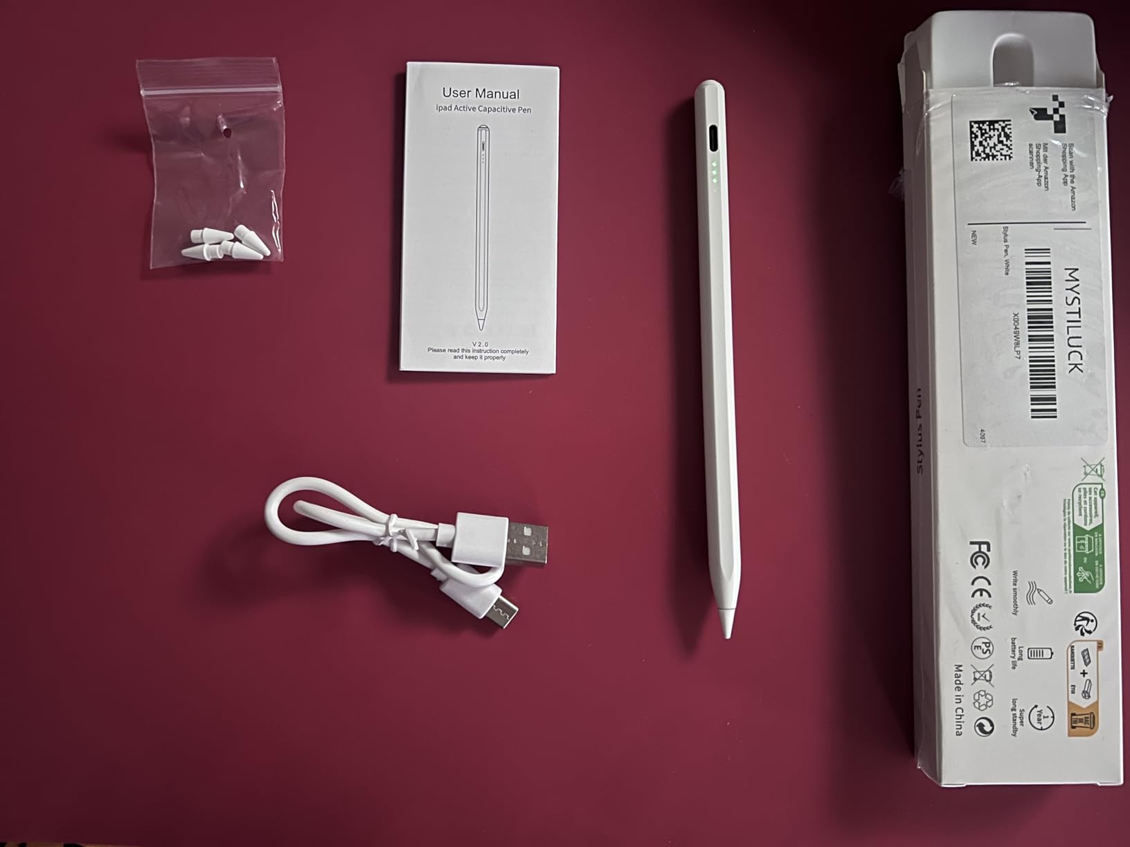 Stylus Pen for iPad Pro Air Mini 2018-2026 - Palm Rejection, Fast Charge, Compatible with iPad 6-11 Gen, iPad mini 5/6/7, iPad Air 3-6 Gen, iPad Pro 11/12.9/13 customer photo 1