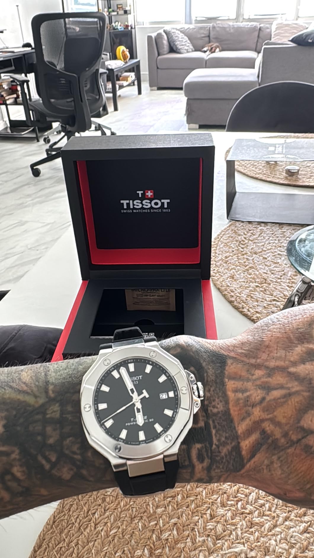 Tissot T-Race Powermatic 80 41mm customer photo 1