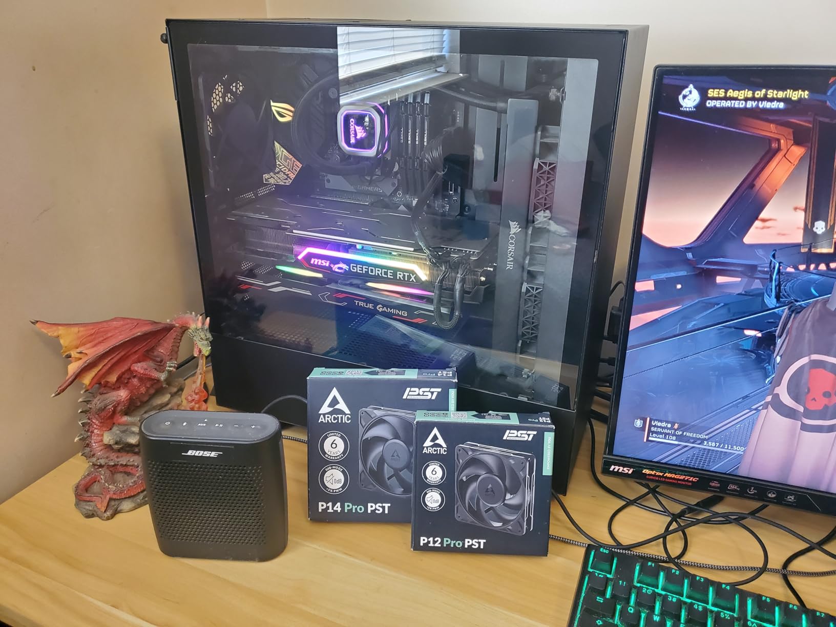 ARCTIC P12 Pro PST - Powerful Premium Fan, 120 mm PWM Fan, 600-3000 RPM customer photo 2