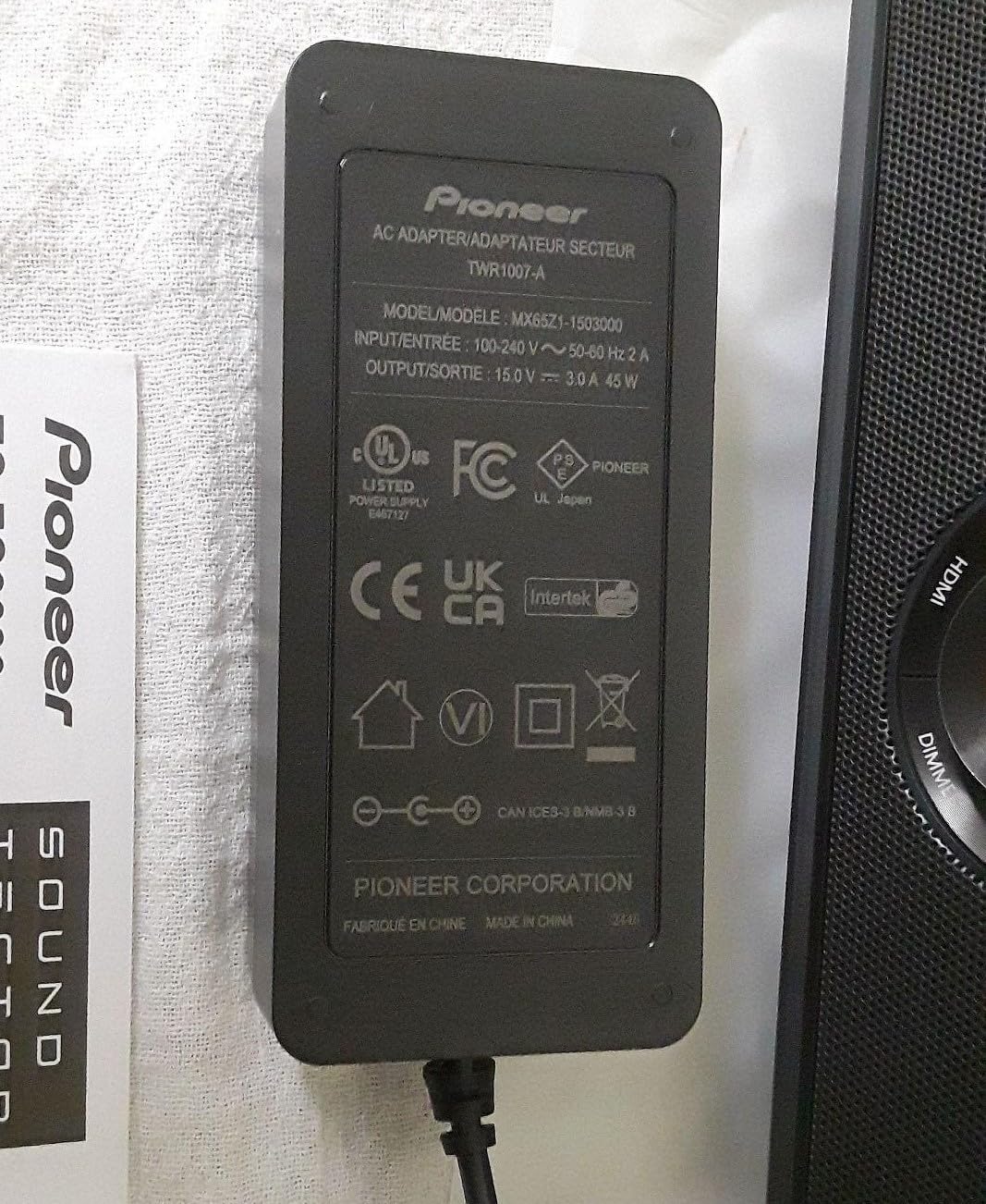 PIONEER Desktop Gaming Speaker 5.1/7.1ch Surround PC PS5 Switch TQ-FG3000 with HDMI USB Bluetooth, LED Sound Meter customer photo 2