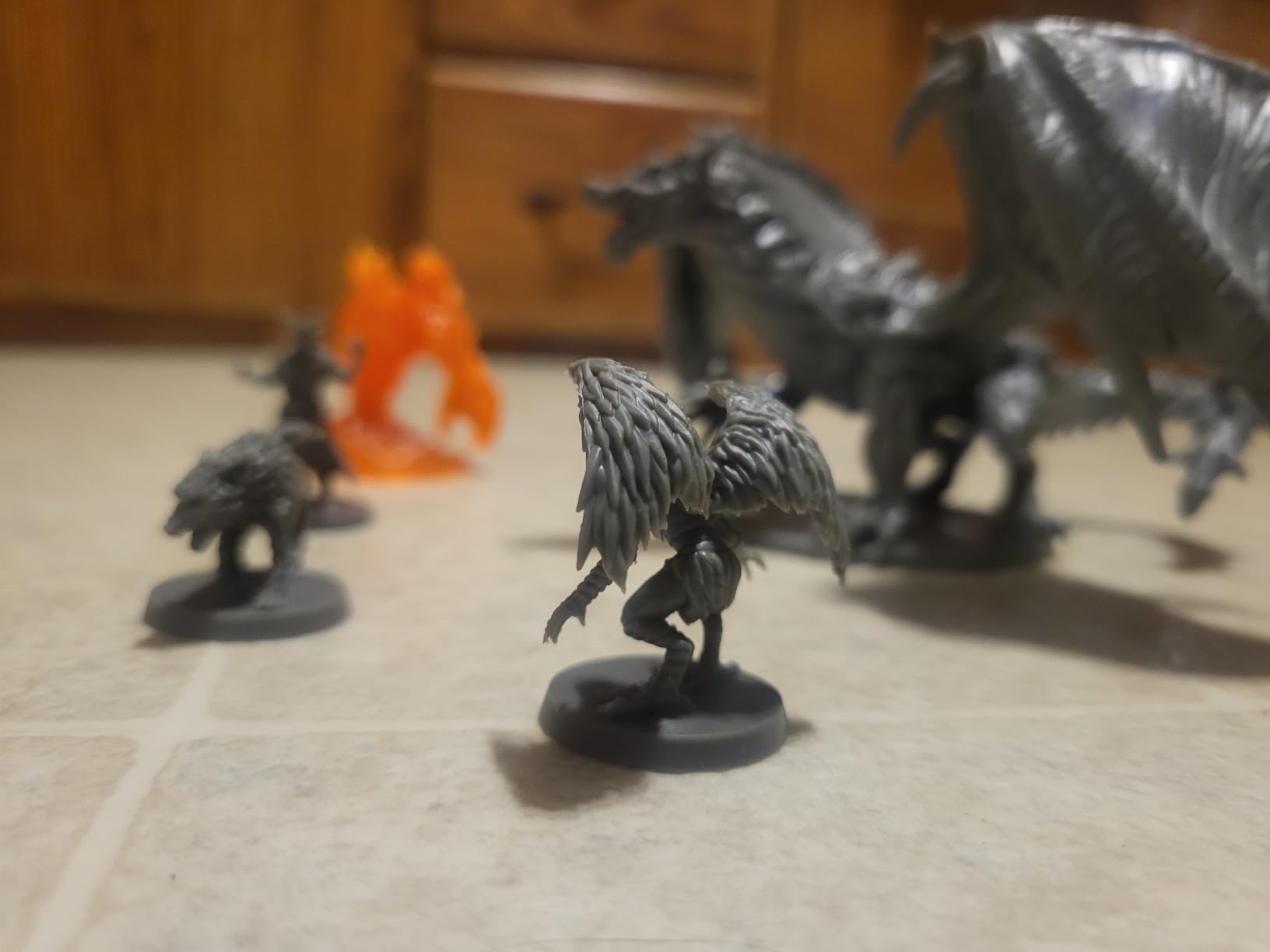Classic Encounters - 125 Iconic DND Miniatures Bulk Monsters, Unpainted 28mm DND Minis, D&D Miniatures, Dungeons and Dragons Figures Mini Figurines, Fantasy Tabletop D&D Accessories Assembled customer photo 1