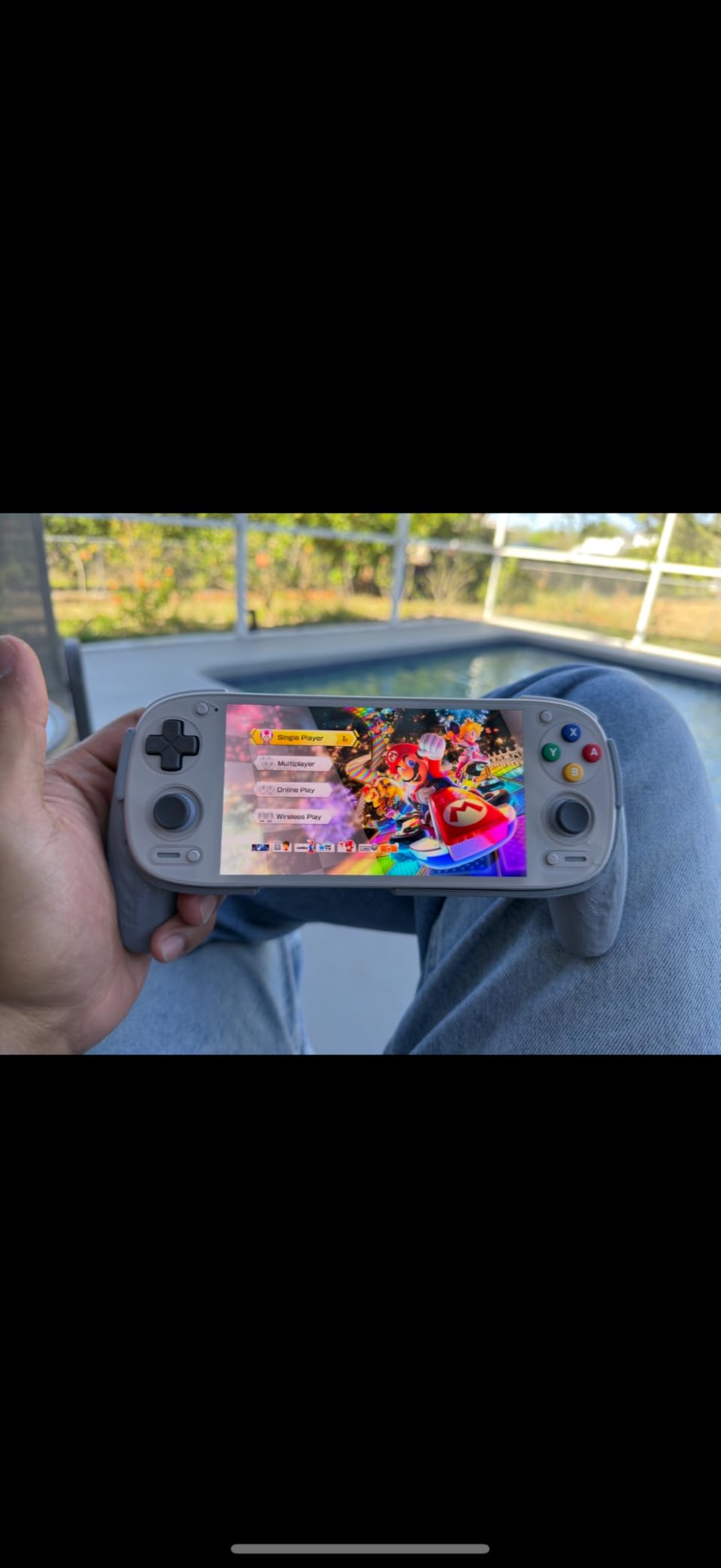 Retroid Pocket 5 Retro Handheld Game Console, 8+128G, 5.5-inch touchscreen 1080p Portable Android Gaming Handheld with Adreno 650 GPU & WiFi 6/BT5.1, Snapdragon 865 Processor, Android 13 (16Bit) customer photo 2