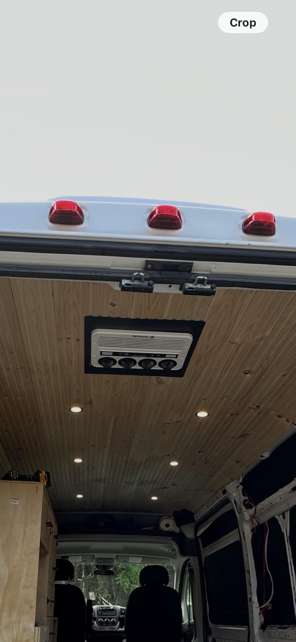 RV Air Conditioner, 12V 10000 BTU Rooftop Air Conditioner for RVs, Trucks, Vans, Campers, Tractor, Low Profile Quiet AC Unit (w/heater) customer photo 1