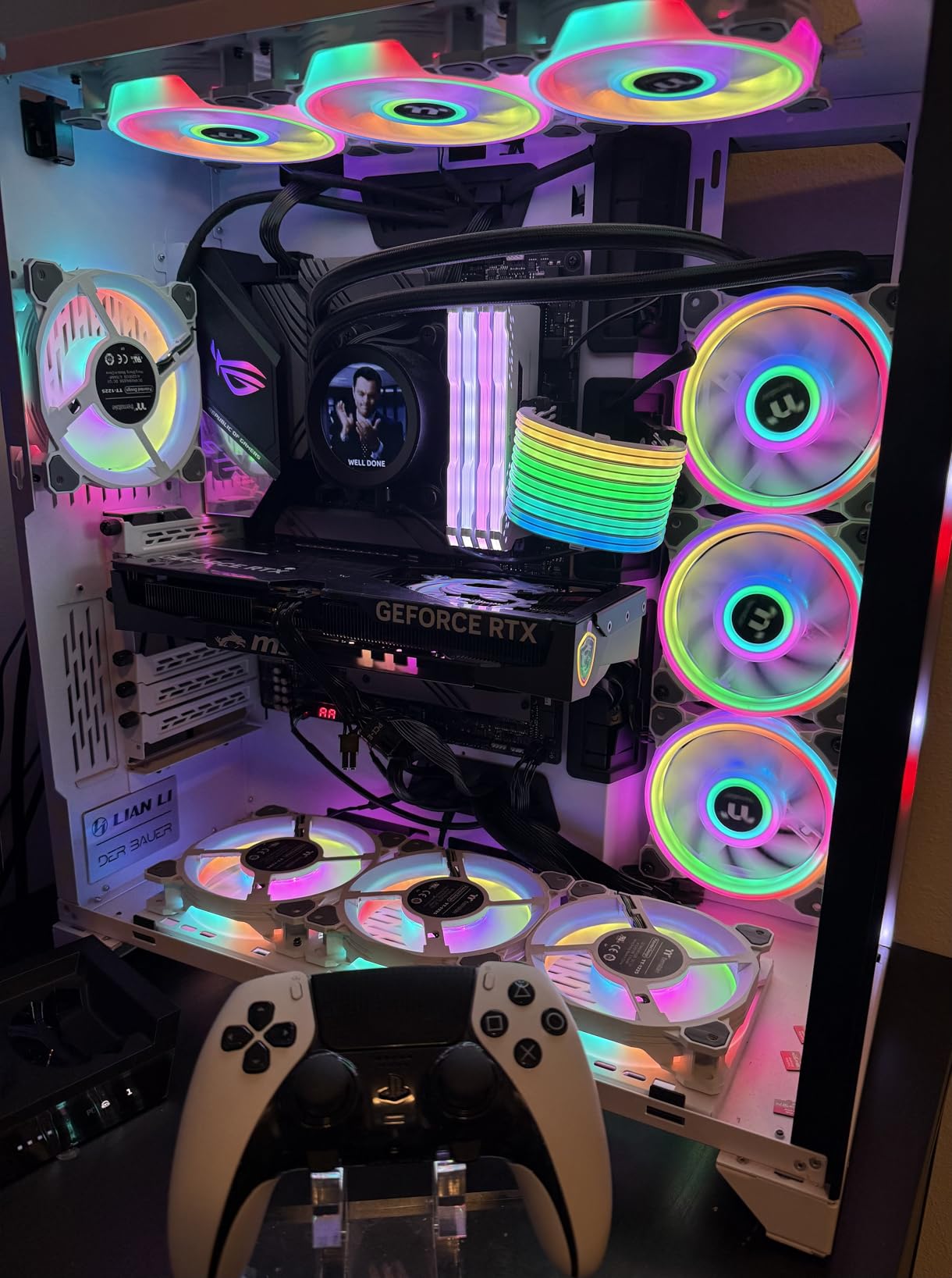 msi Gaming RTX 5060 8G Gaming Trio OC Graphics Card (8GB GDDR7,128-bit, Extreme Performance: 2640 MHz, DisplayPort x3 2.1a, HDMI 2.1b, NVIDIA Blackwell Architecture) customer photo 2