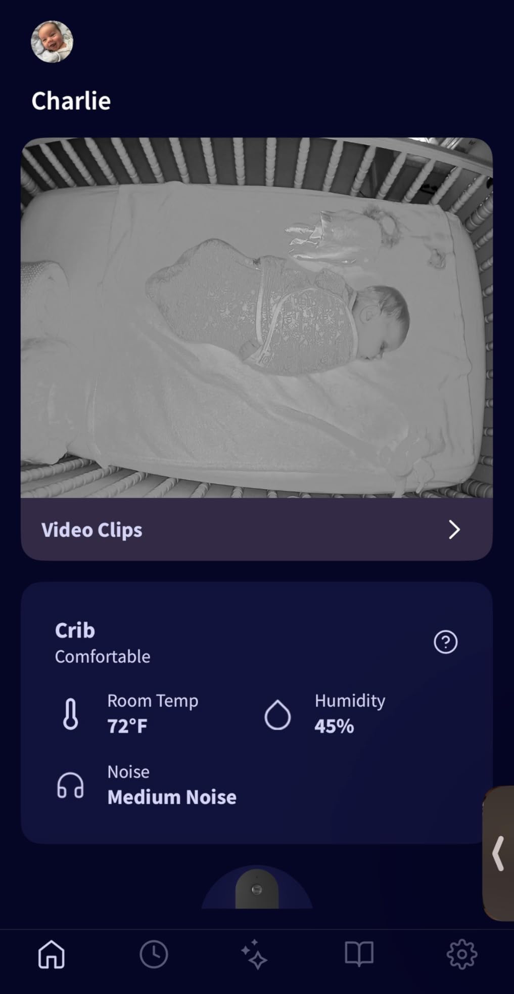 Owlet Dream Sight Smart Baby Monitor, 2K HD WiFi Camera, Cry Alerts | Custom Notifications For Motion And Room Temp, Night Vision, Two-Way Talk, Secure WiFi Encryption, Dream Sock Compatible customer photo 2