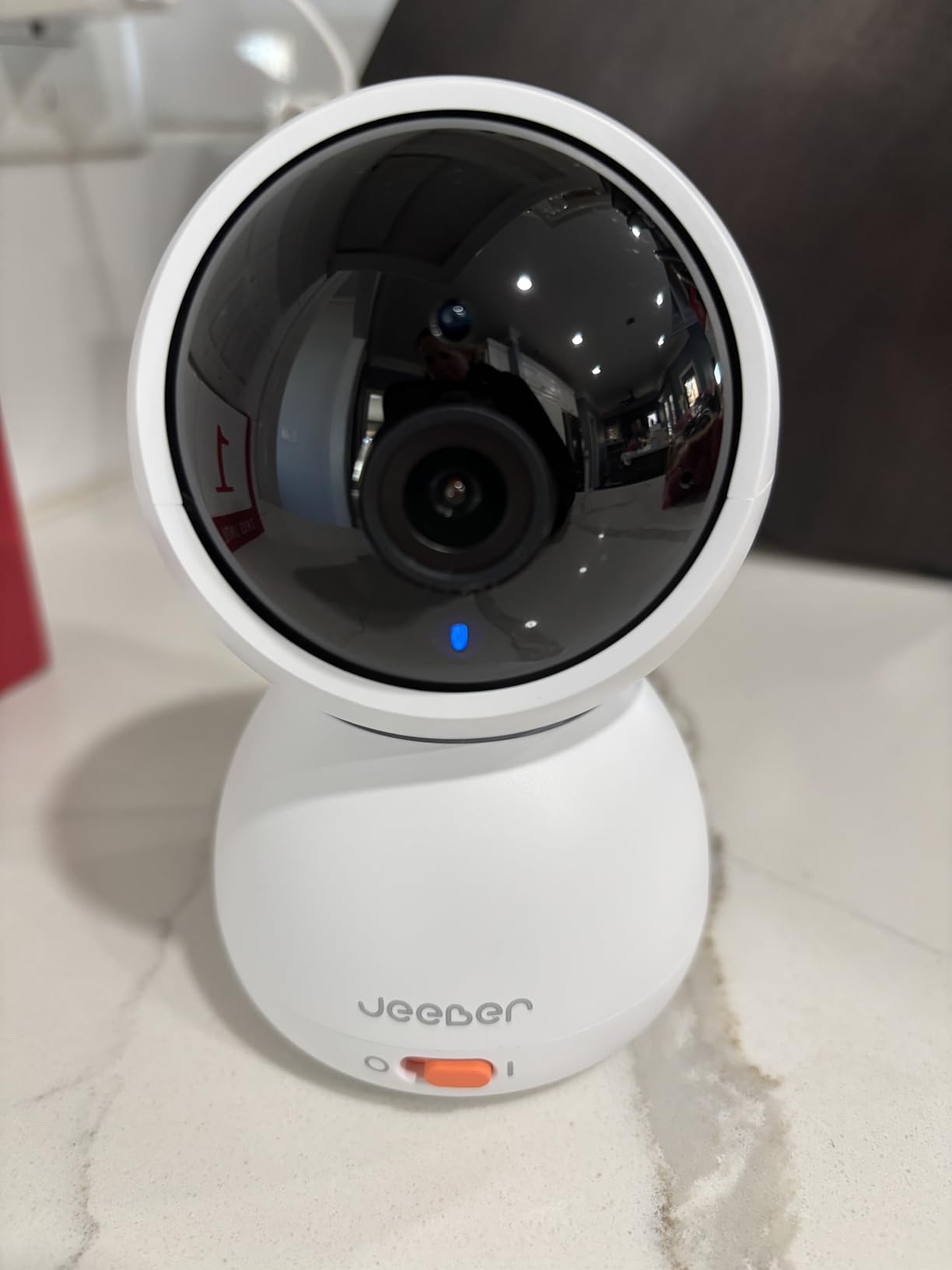 1080P 2.4GHz WiFi Baby Monitor with Camera and Audio, Pan-Tilt-Zoom Video Camera, 4'' IPS Screen, HD Night Vision, Motion & Cry Detection, 360° View, Temperature Sensor, Feeding Reminder customer photo 1