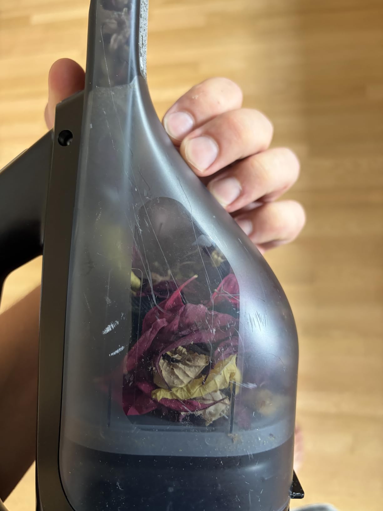BLACK+DECKER Dustbuster Reveal Handheld Vacuum Cordless, Car Vacuum Portable Cordless, LED Light, Long Run Time, Rechargeable Lightweight Dust Buster, Includes Crevice Tool, Charging Base (HLVD320B42) customer photo 1