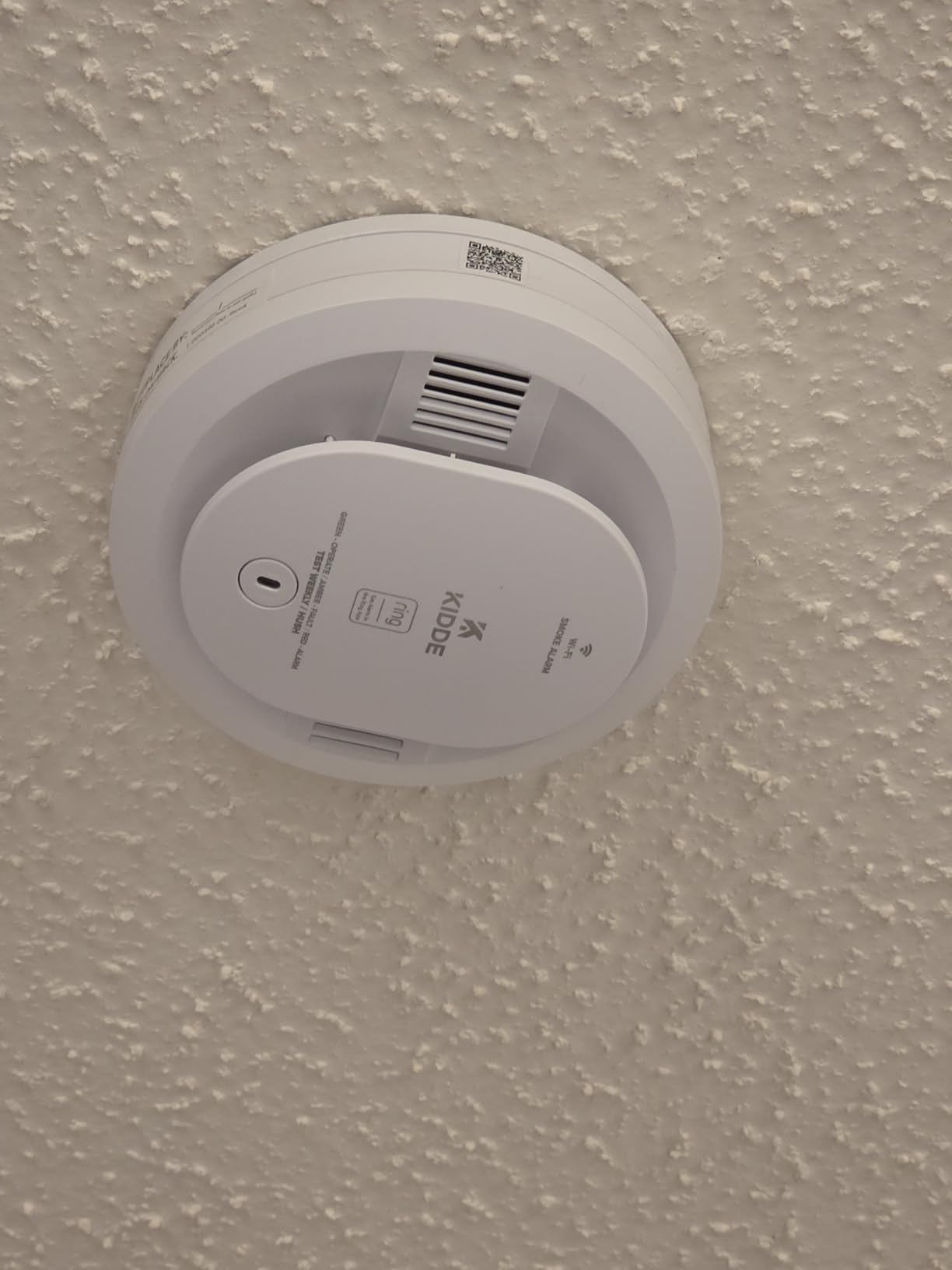 Kidde Smart Smoke Detector with Ring, AA Battery, RGSDR-RW customer photo 1
