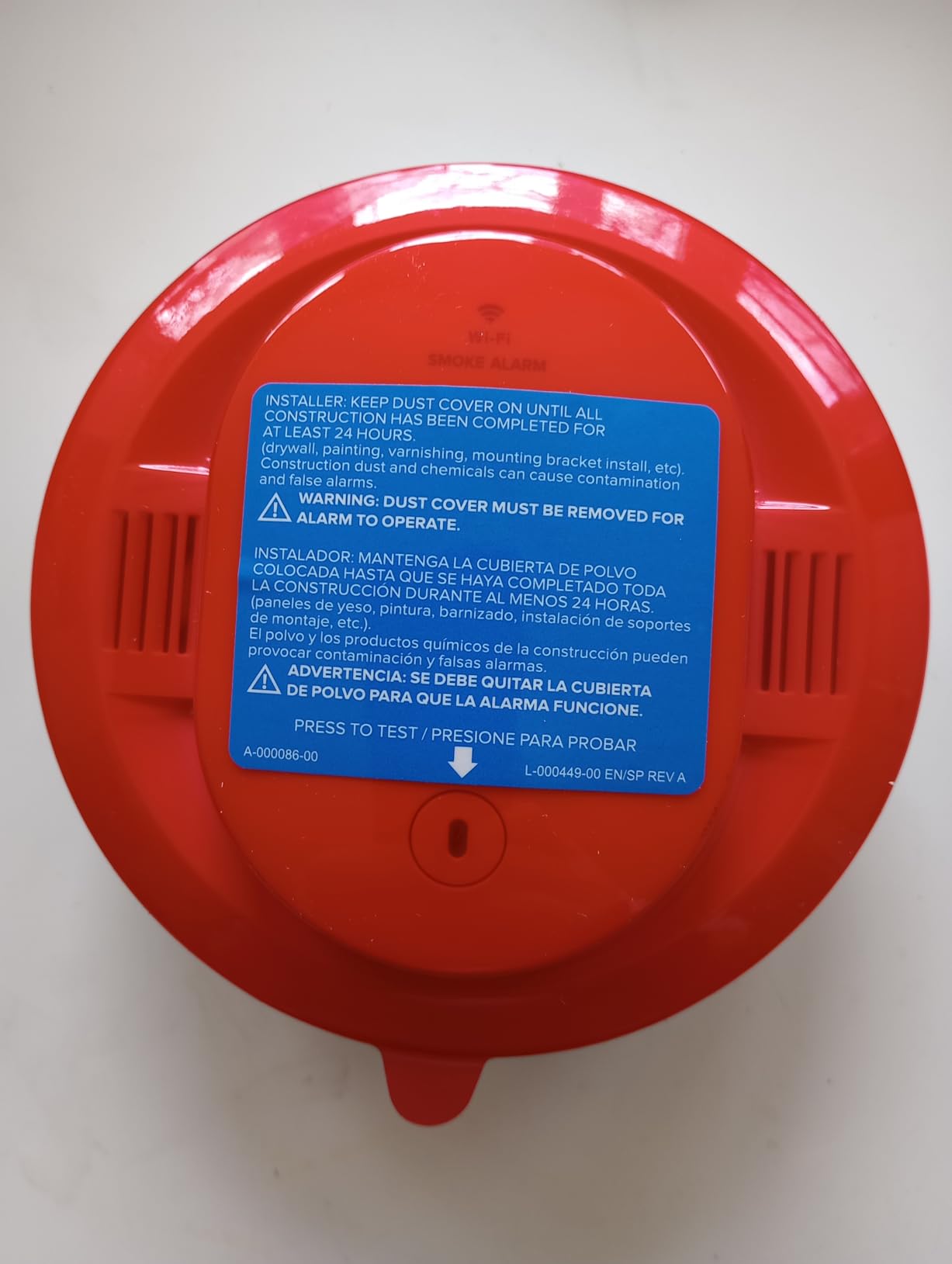 Kidde Smart Smoke Detector with Ring, AA Battery, RGSDR-RW customer photo 2