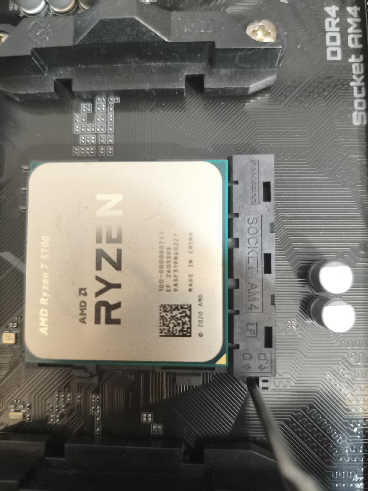 AMD Ryzen 7 5700 8 Cores / 16 Thread 65W TDP Socket AM4 L2+L3 Cache 20MB Up to 4.6GHz Boost Clock Wraith Stealth Cooler customer photo 2