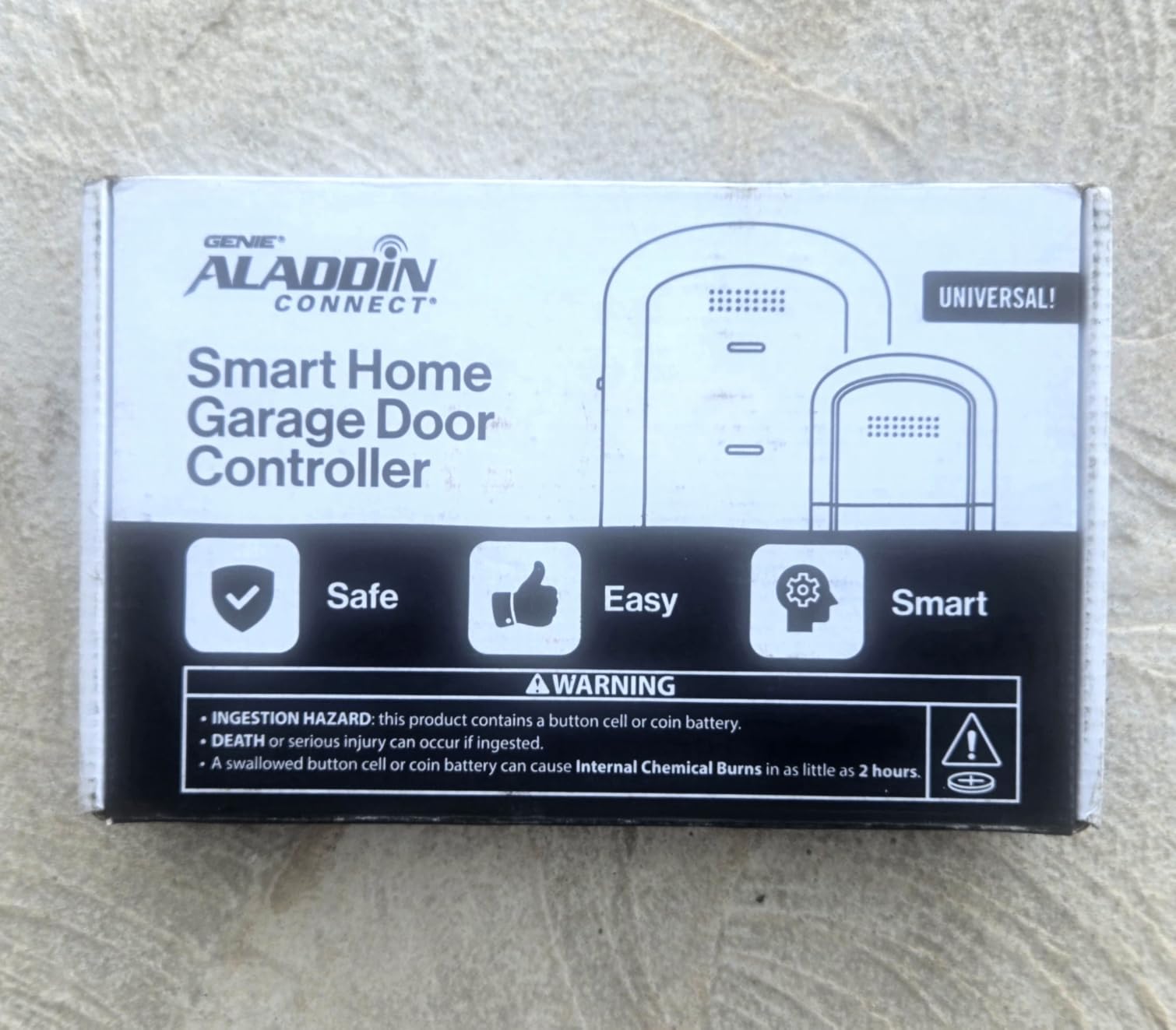 Genie Aladdin Connect Smart Garage Door Controller, Single Door Kit ALKT2-R | Wi-Fi Enabled, App Control, Works with Most Major Brands, Monitor & Control Garage from Anywhere with iOS & Android Devices customer photo 2