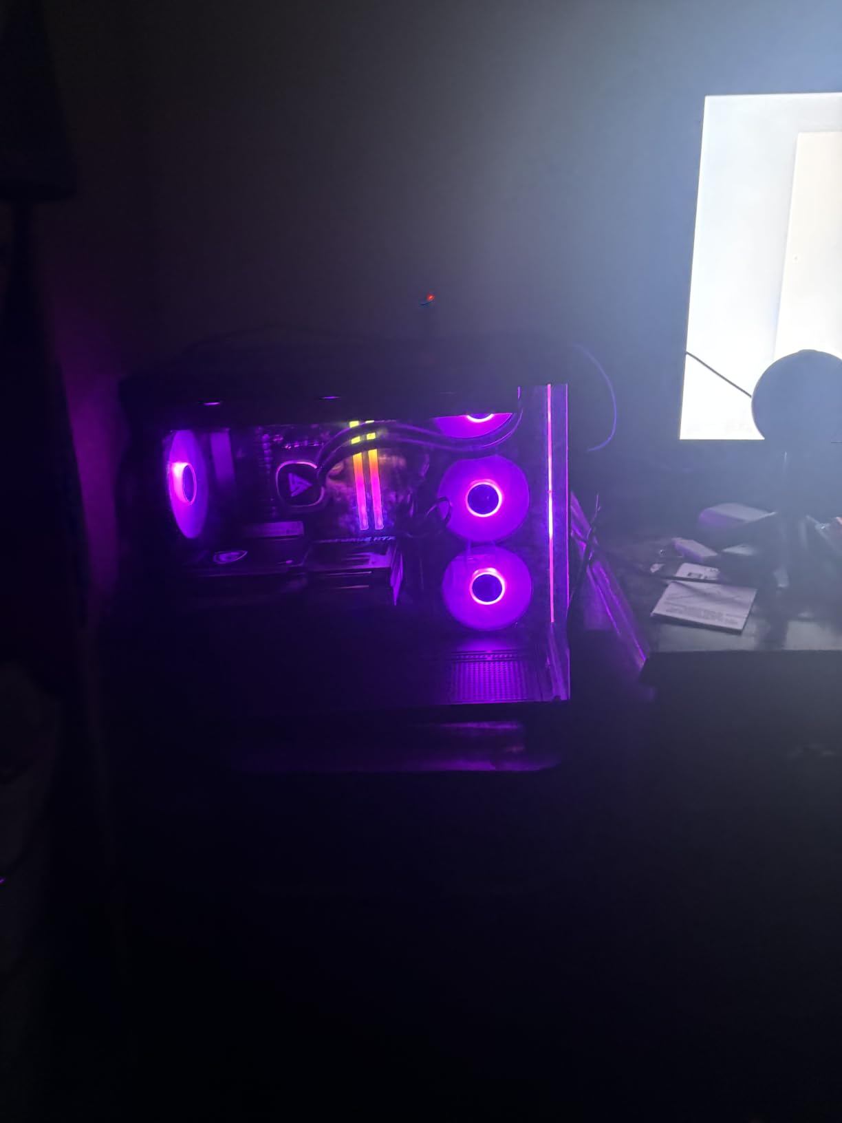 STORMCRAFT Falcon Prebuilt RTX 5070 Gaming PC, R7 7800X3D, 32GB DDR5, 1TB SSD | Best Ryzen CPU, AMD B850 Chipset, 6000MHz RGB RAM, 850W PSU, 360mm AIO, 1440p/4K Desktop Tower Computer for Esports, Streaming, VR customer photo 1