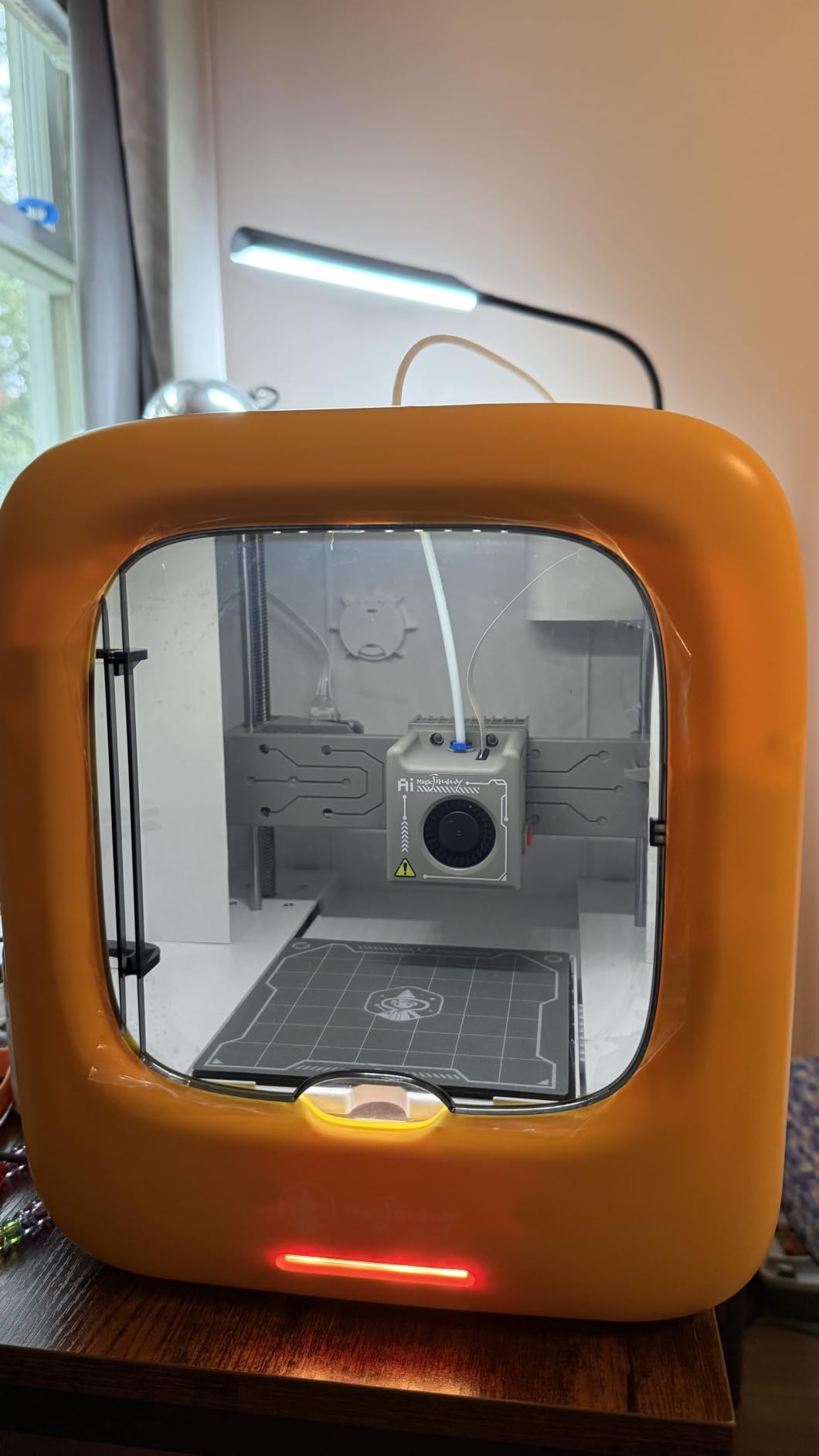 3D Printer for Kids, AI-Powered, Fully Assembled, STEM Gift | Safe Enclosed Design, 8,000+ Toy Models, 400mm/s Speed, Auto Leveling, Built-in Camera, For Boys & Girls, Home & School Use customer photo 1
