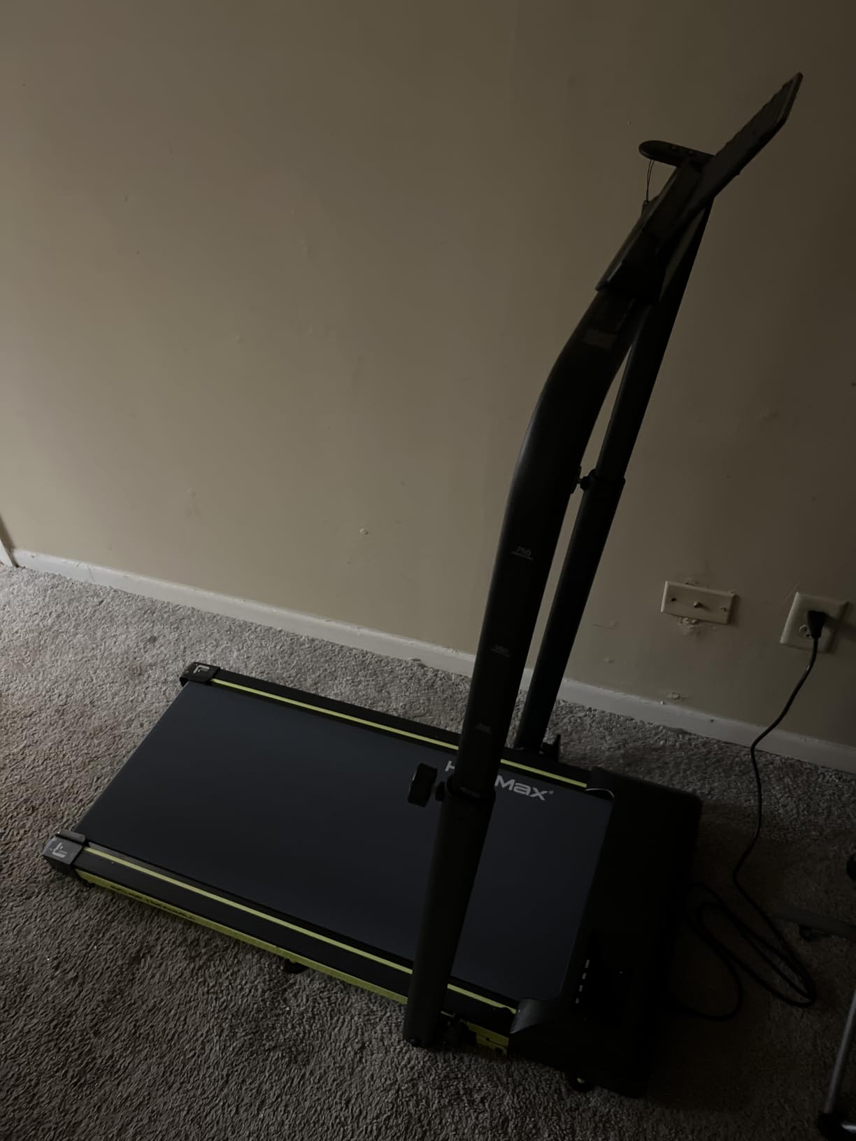 Walking Pad Treadmill with Incline and Height Adjustable Handle Bar | Small Foldable Treadmills for Home, 3.0HP Under Desk Walking Pad, Compact Quiet for Apartment Office customer photo 1