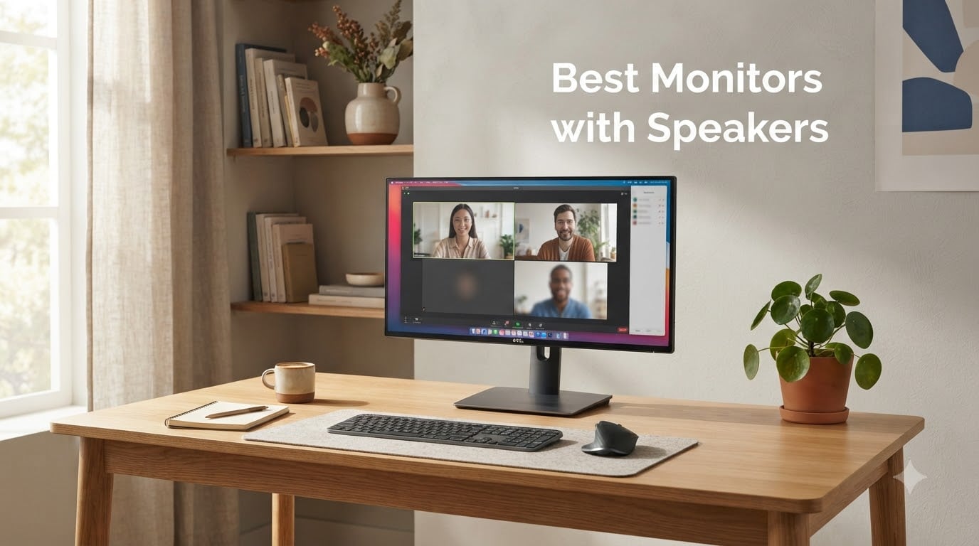 5 Best Monitors with Speakers (August 2026) Tested and Ranked