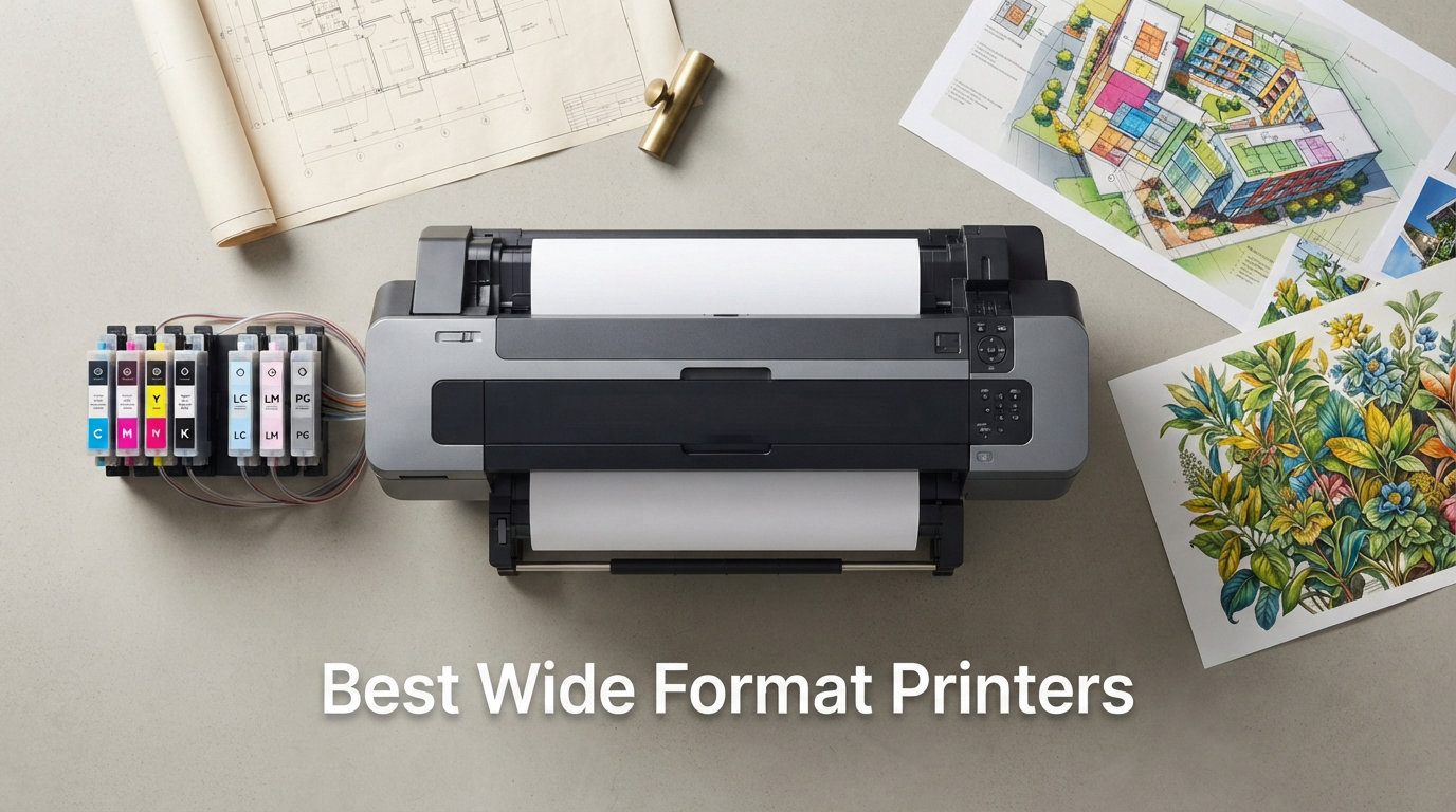 12 Best Wide Format Printers (2026): Expert Tested & Reviewed
