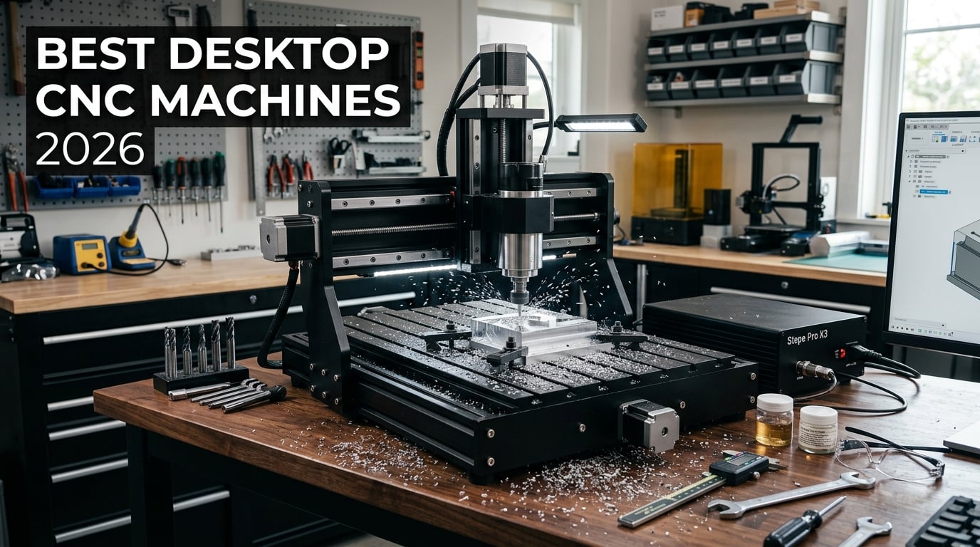 10 Best Desktop CNC Machines (August 2026) – Expert Reviews