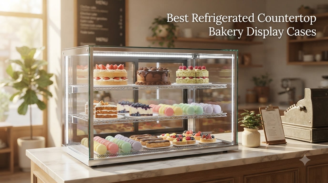6 Best Refrigerated Countertop Bakery Display Cases (August 2026)