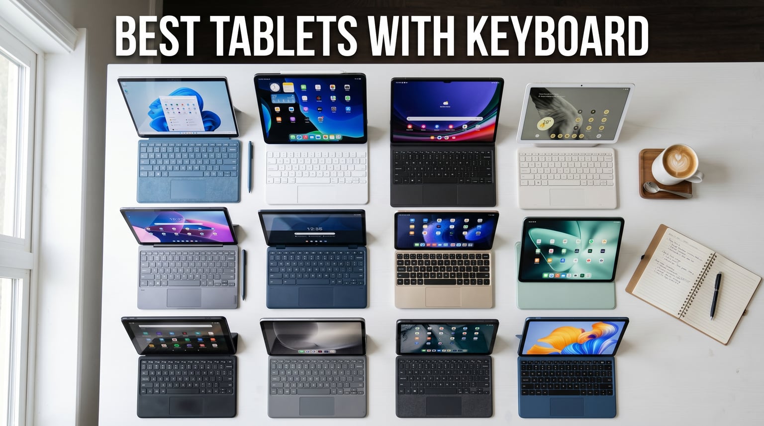 12 Best Tablets with Keyboard (August 2026): Tested Picks for Every Budget