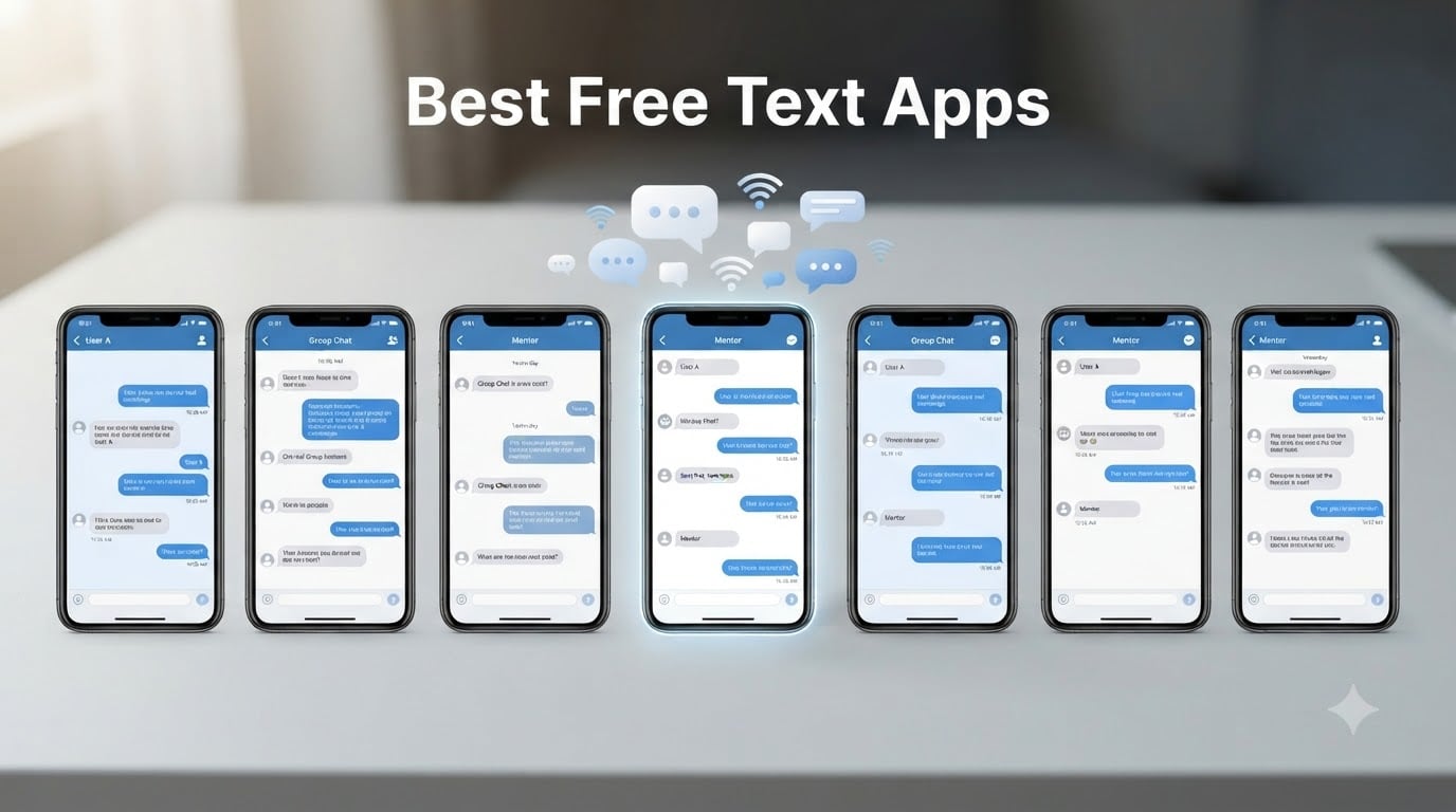 7 Best Free Text Apps (August 2026): Expert Reviews