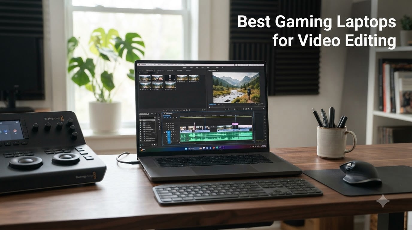 6 Best Gaming Laptops Video Editing 2026 – Tested & Reviewed