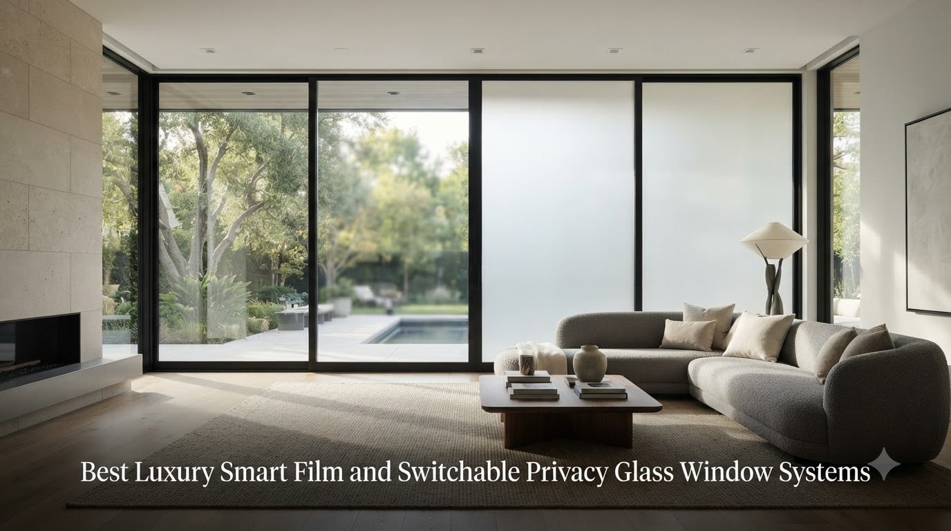 8 Best Luxury Smart Film & Switchable Privacy Glass (August 2026)