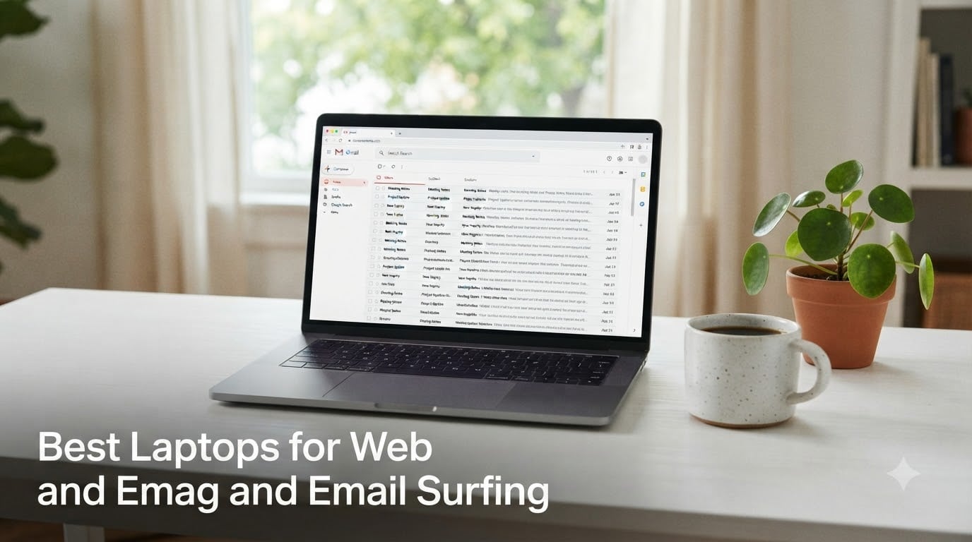 8 Best Laptops for Web Browsing and Email Surfing (September 2026)