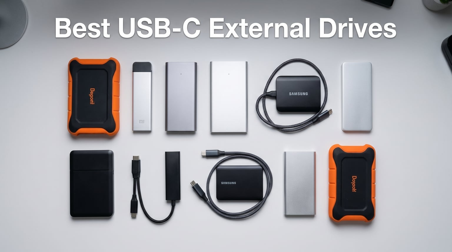 10 Best USB-C External Drives (August 2026) – Tested & Reviewed