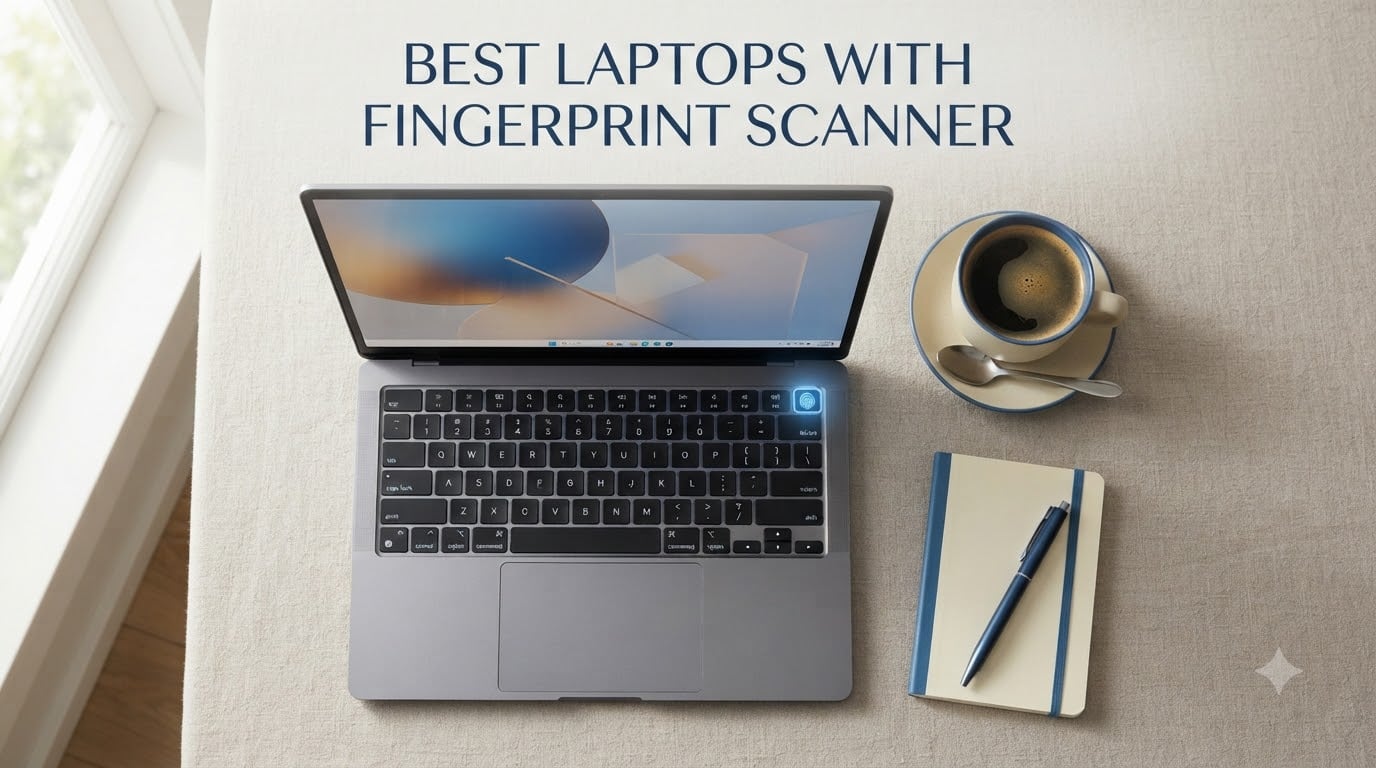 10 Best Laptops with Fingerprint Scanner (August 2026) – Top Picks