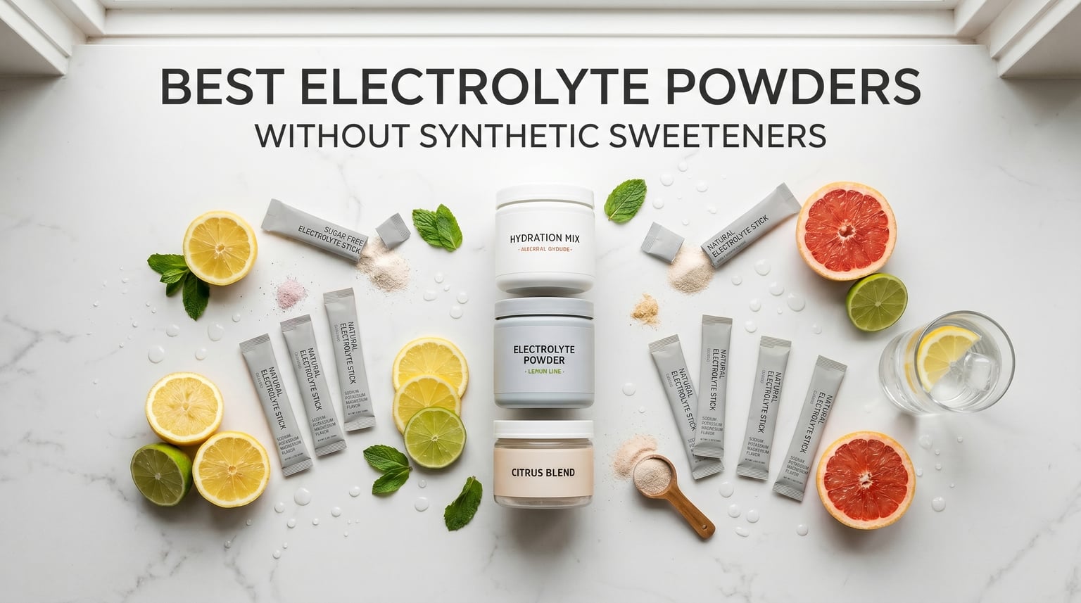 12 Best Electrolyte Powders Without Synthetic Sweeteners (August 2026)