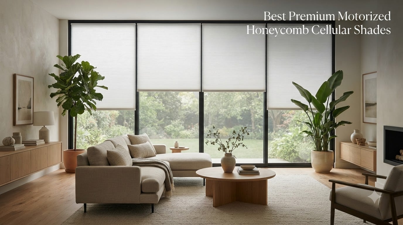8 Best Premium Motorized Honeycomb Cellular Shades (August 2026)