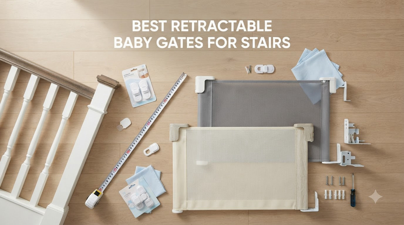 12 Best Retractable Baby Gates for Stairs (August 2026)