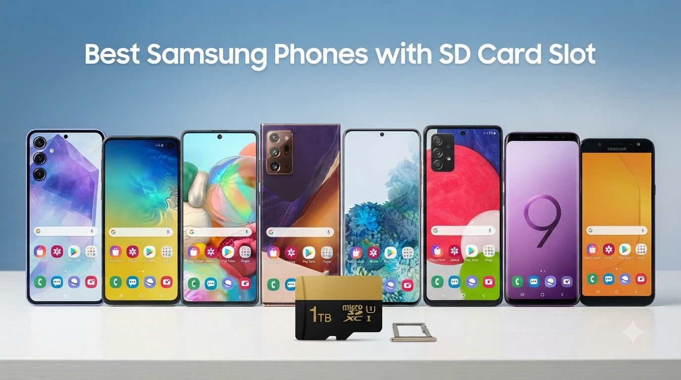 8 Best Samsung Phones with SD Card Slot (August 2026)