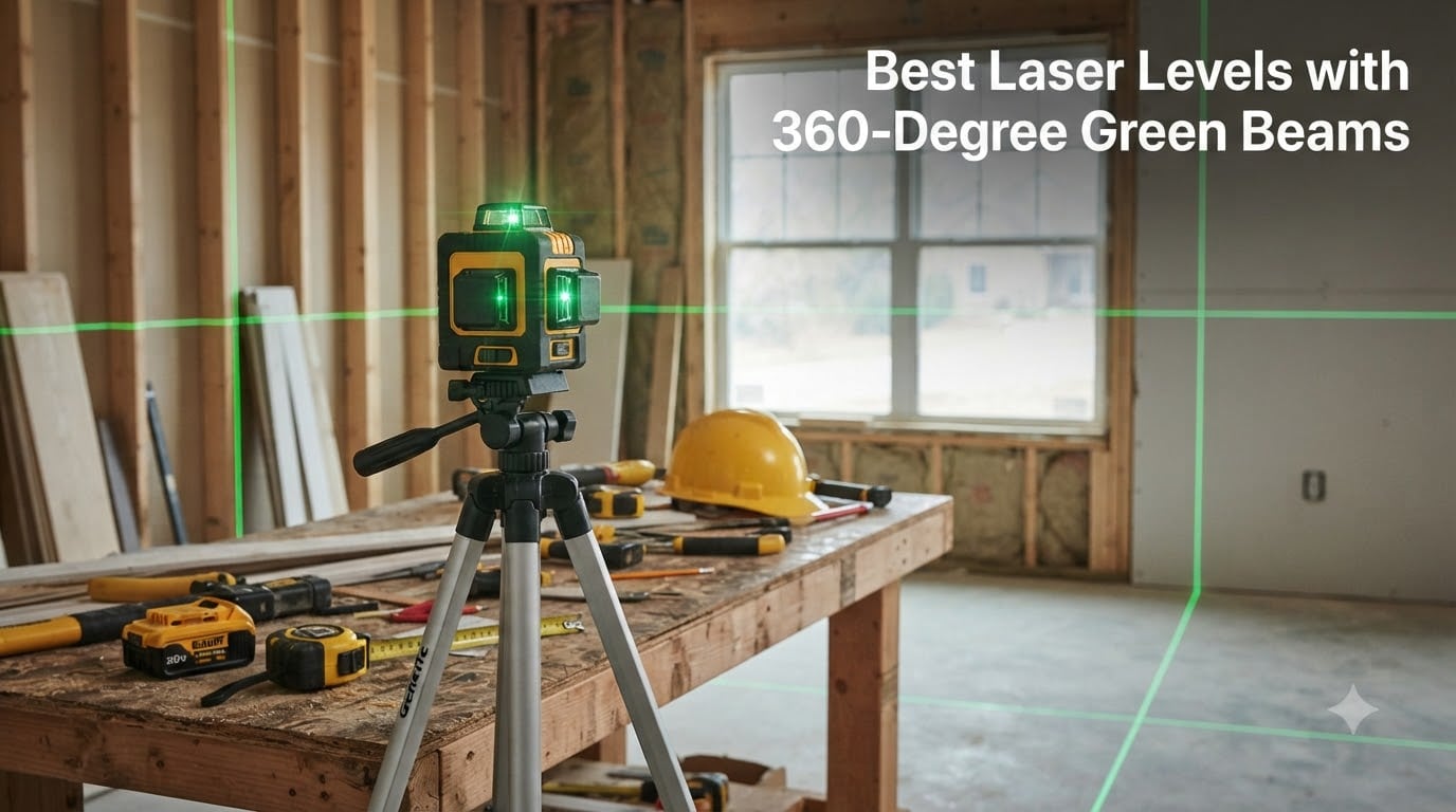 8 Best Laser Levels 360 Degree Green Beams (August 2026)