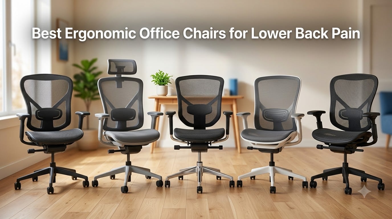 5 Best Ergonomic Office Chairs for Lower Back Pain (August 2026)
