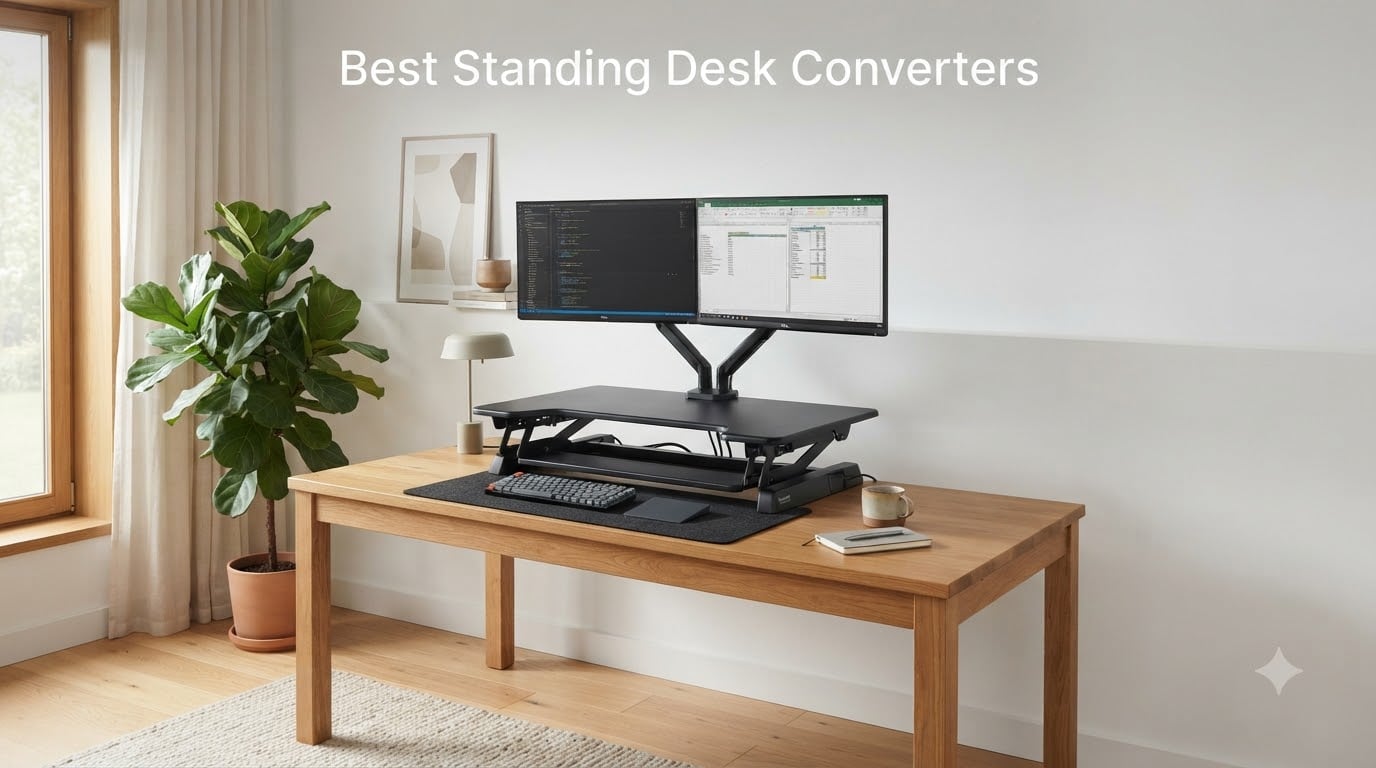 8 Best Standing Desk Converters 2026: Picks for Every Workspace