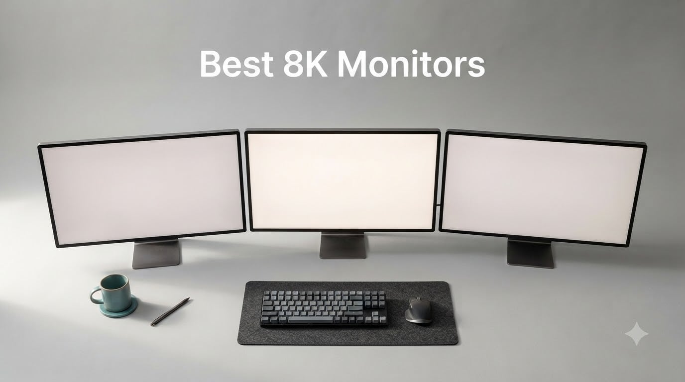 8 Best 8K Monitors (August 2026): Tested Picks & Guide