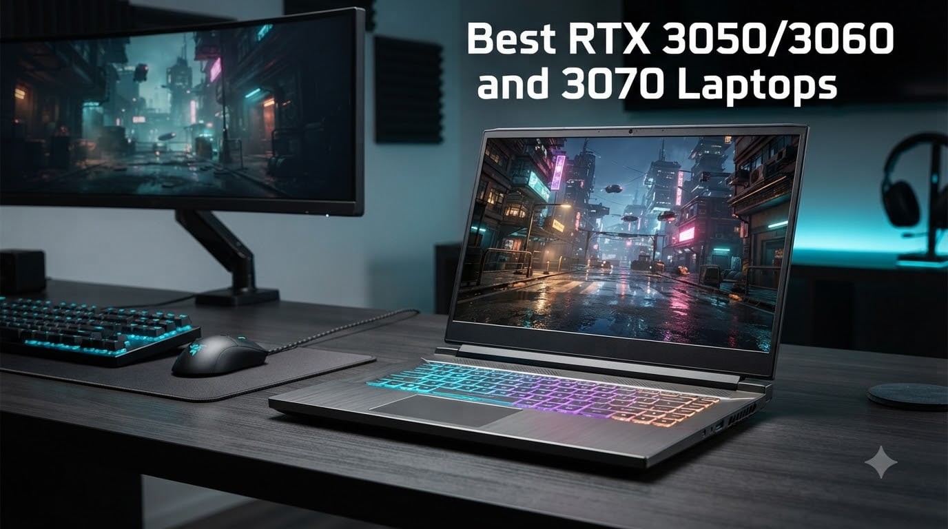 Best RTX 3050 Laptop 2026: 12 Tested Picks (3050, 3060, 3070)