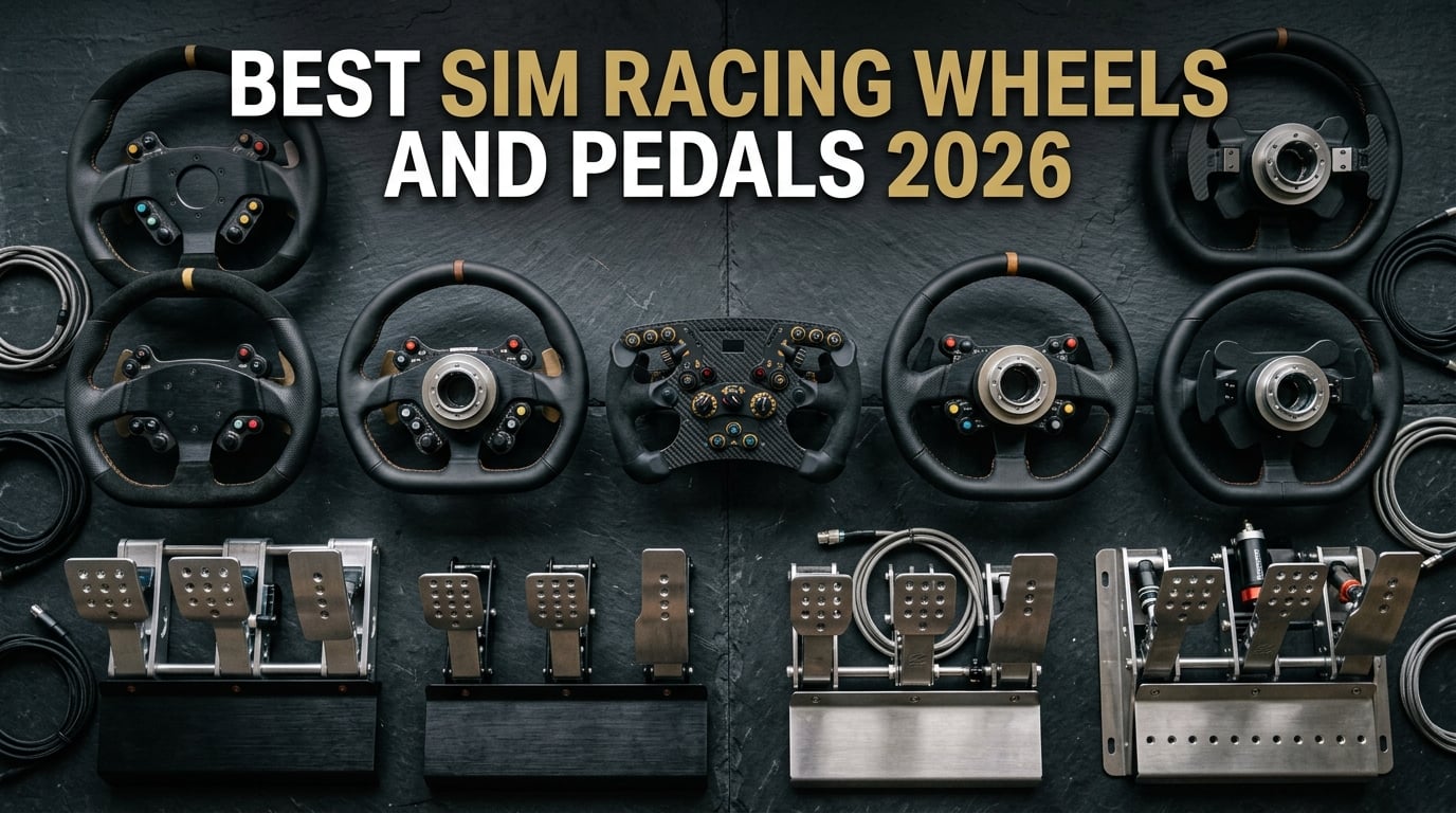 12 Best Sim Racing Wheels and Pedals (August 2026) Complete Guide
