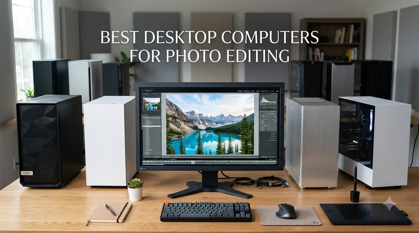 8 Best Desktop Computers for Photo Editing (August 2026)