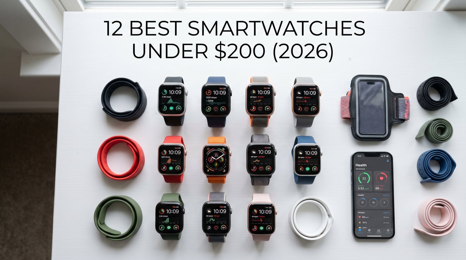 12 Best Smartwatches Under $200 (August 2026)