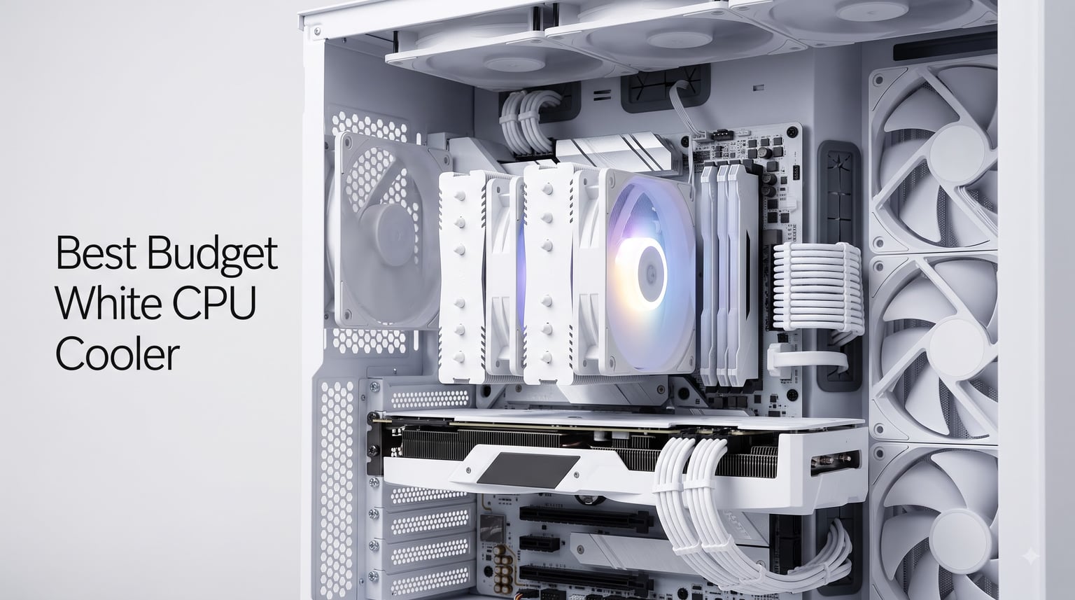 8 Best Budget White CPU Coolers (August 2026) Tested & Ranked