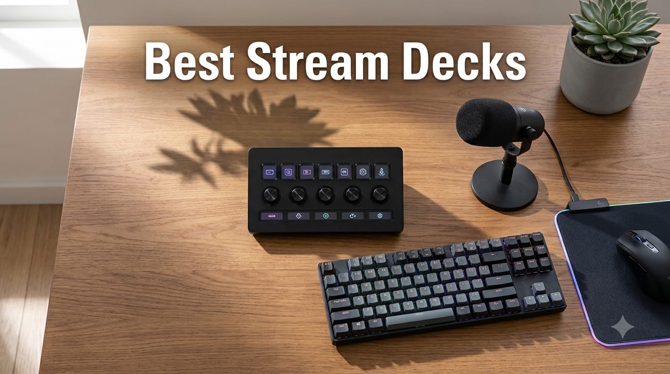 8 Best Stream Decks (August 2026) – Expert Reviews