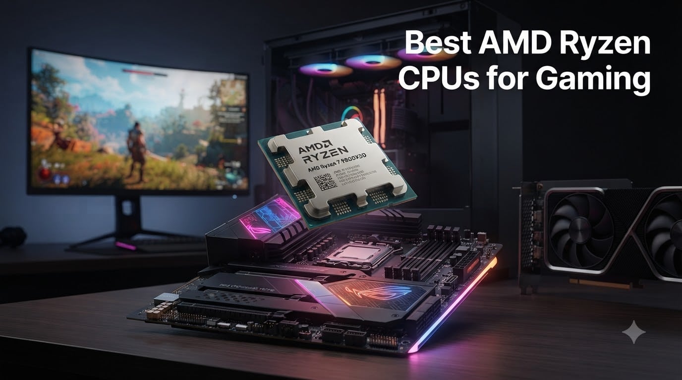 8 Best AMD Ryzen CPUs for Gaming (August 2026) Tested & Ranked